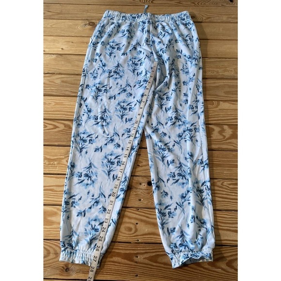 NEW Splendid Floral Elbow Sleeve Top & Jogger Set Size Small Women’s Mint - Picture 9 of 12